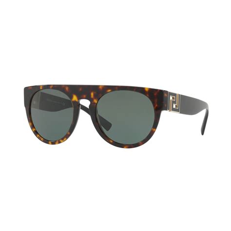 versace men's round sunglasses|More.